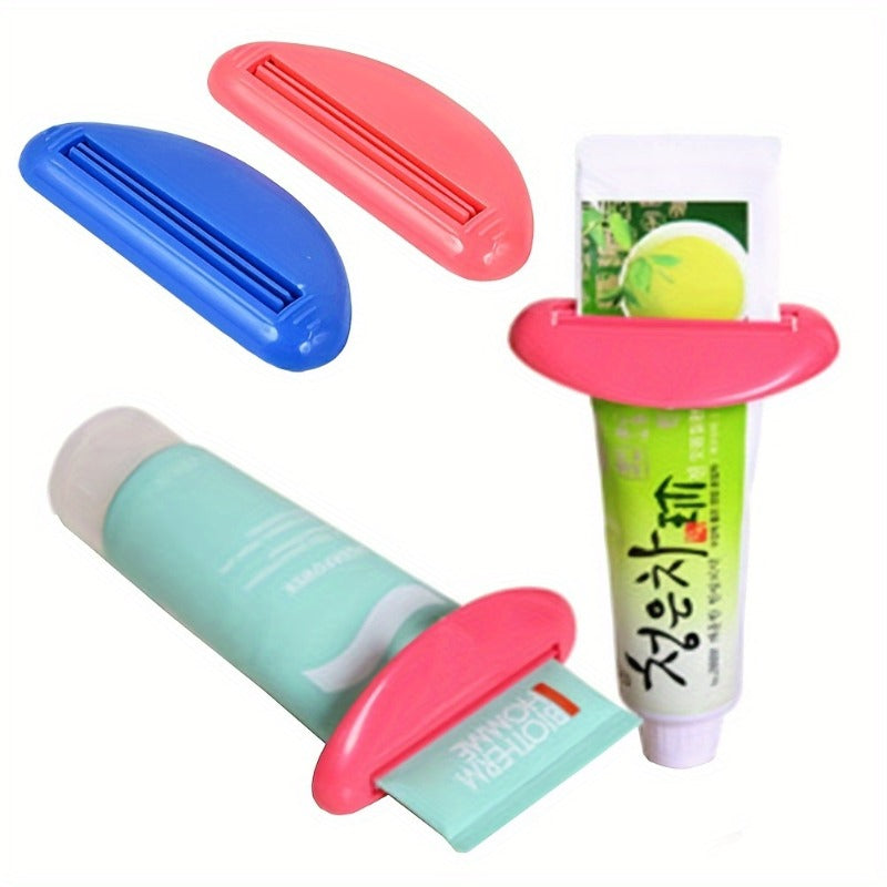 2pcs Multifunctional Toothpaste Squeezer, Designed to Prevent Waste, Compact And Convenient, a Toothpaste Dispenser That Helps Avoid Wasting Toothpaste, Suitable for Daily Use And Travel. Perfect Gifts for Valentine'S Day, Christmas, Anniversaries